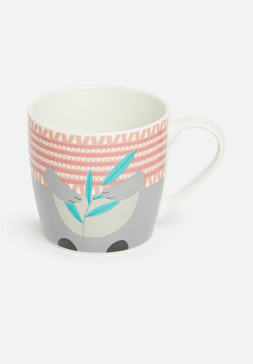 H&S - Koala cup and bowl set - grey