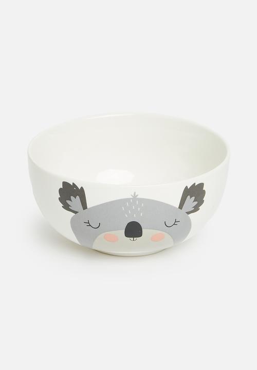 H&S - Koala cup and bowl set - grey