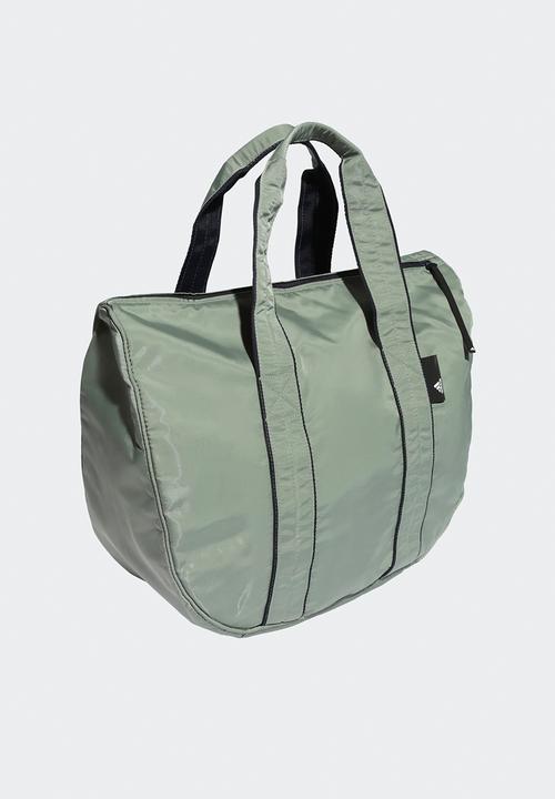 adidas Performance - W studio tote - silver green/legend ink/white