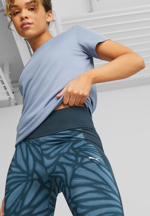 PUMA - Train favorites aop high waist 7/8 tight - dark night