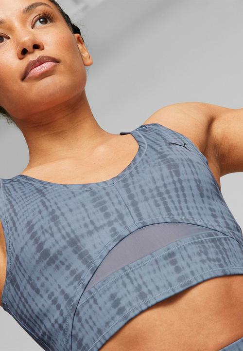 PUMA - Studio aop crop top - filtered ash