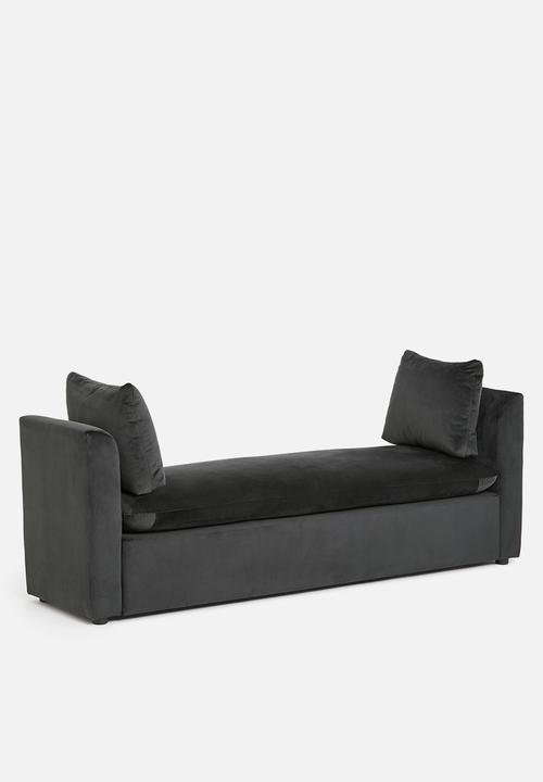 Sixth Floor - Libby daybed - charcoal