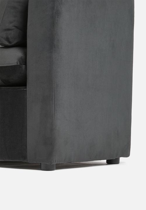 Sixth Floor - Libby daybed - charcoal
