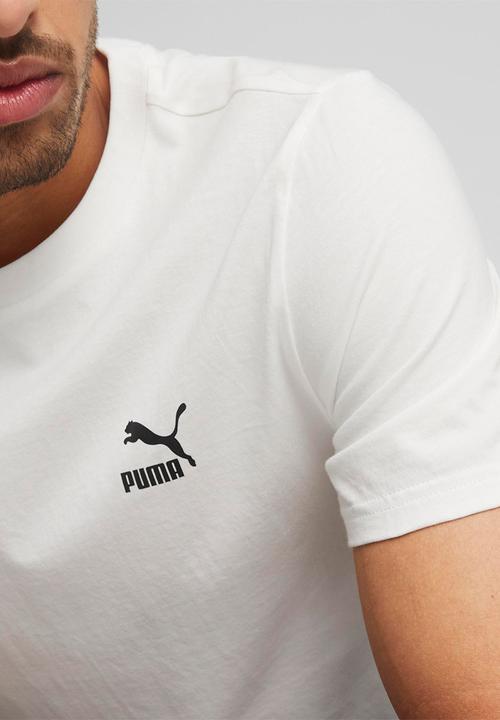 PUMA - Classics small logo tee - puma white