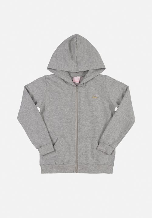 Quimby - Elastane sweat jacket - grey