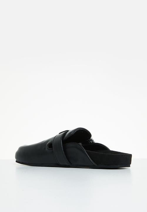 MILLA - Fergie mule - black