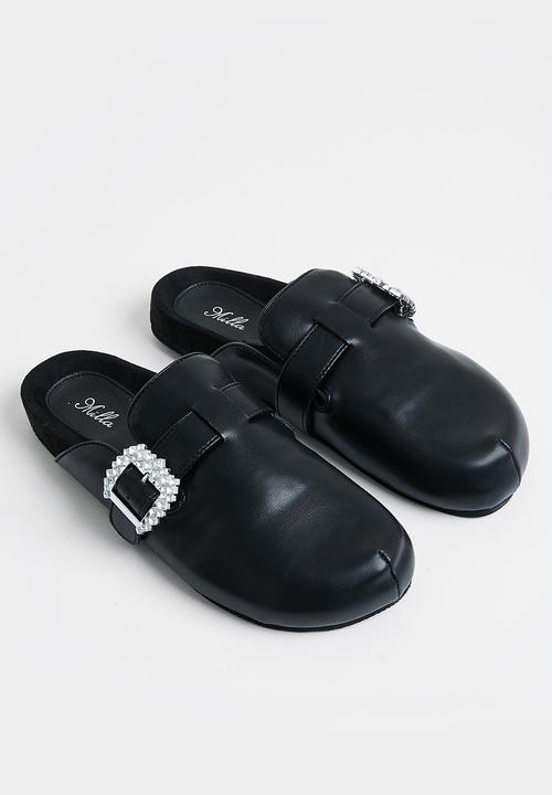 MILLA - Fergie mule - black