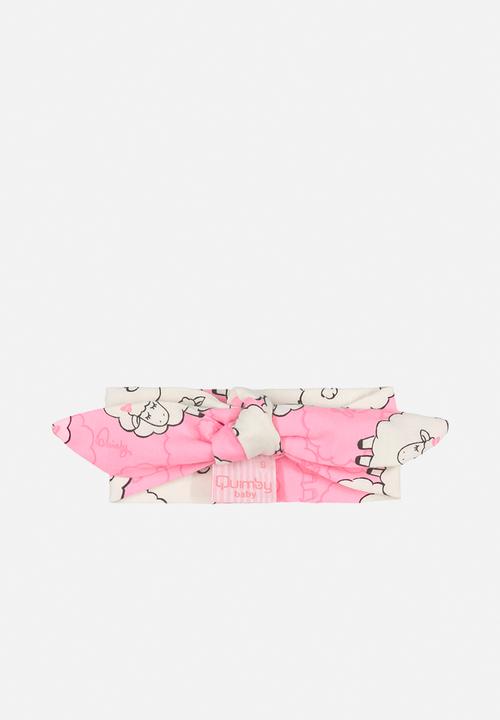 Quimby - Sheep 3 pieces outfit - off white & pink