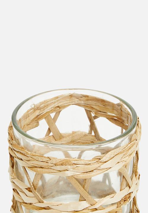 H&S - Willow tealight holder - natural