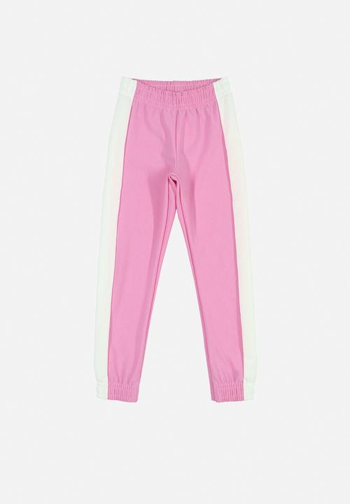 Quimby - Sweet love sweat set - off white & pink