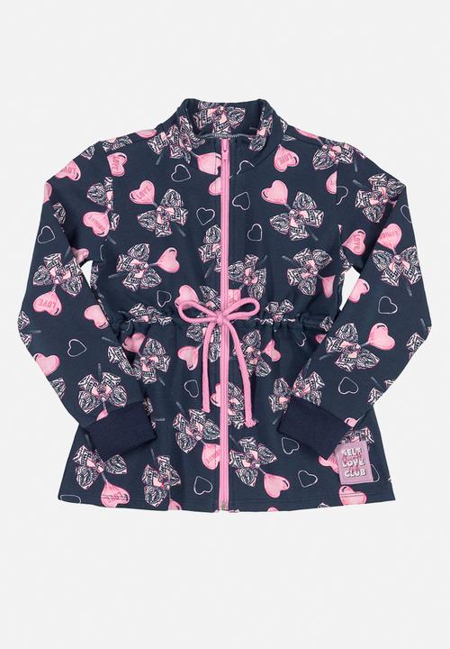 Quimby - Elastane sweat parka - dark blue