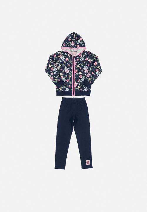 Quimby - Floral set - dark blue