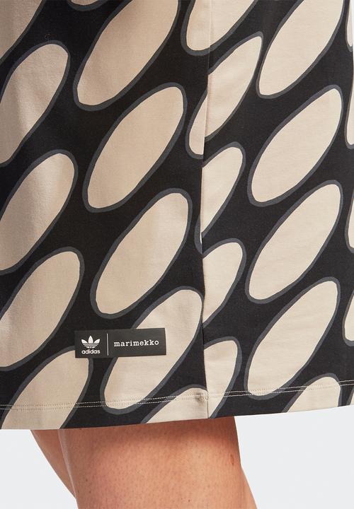 adidas Originals - Plus tee dress - multicolor/light brown