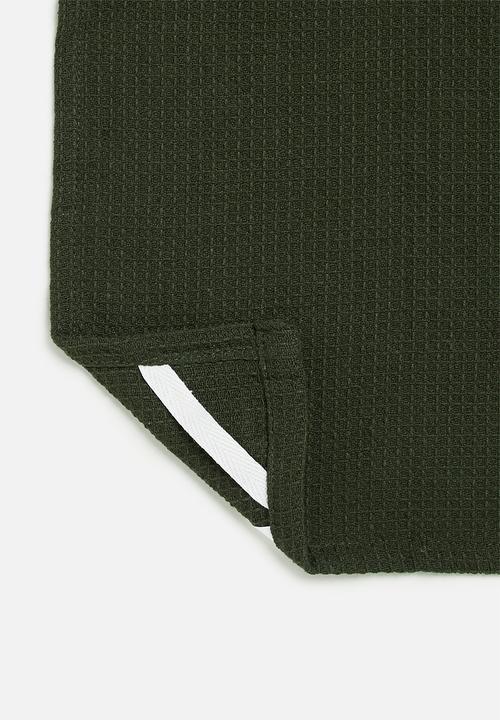 Excellent Houseware - 3 Pack kitchen towel-green
