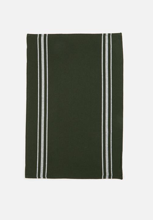 Excellent Houseware - 3 Pack kitchen towel-green