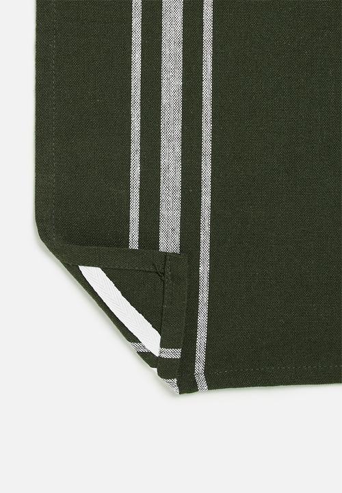 Excellent Houseware - 3 Pack kitchen towel-green