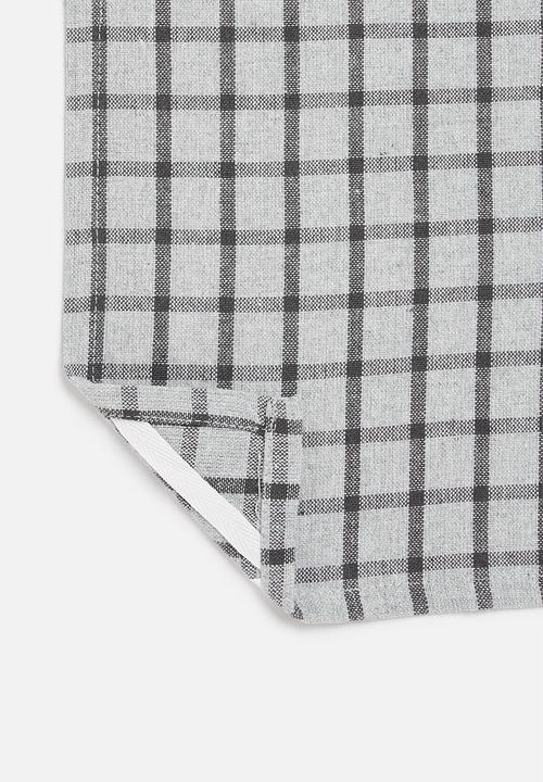 Excellent Houseware - 3 Pack kitchen towel-grey
