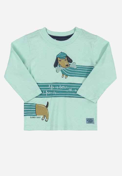 Quimby - Single jersey T-shirt - light green
