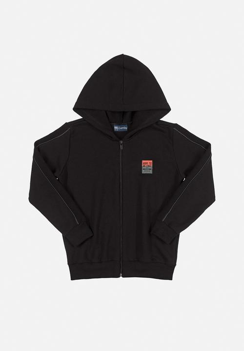 Quimby - Basic sweat hoodie - black