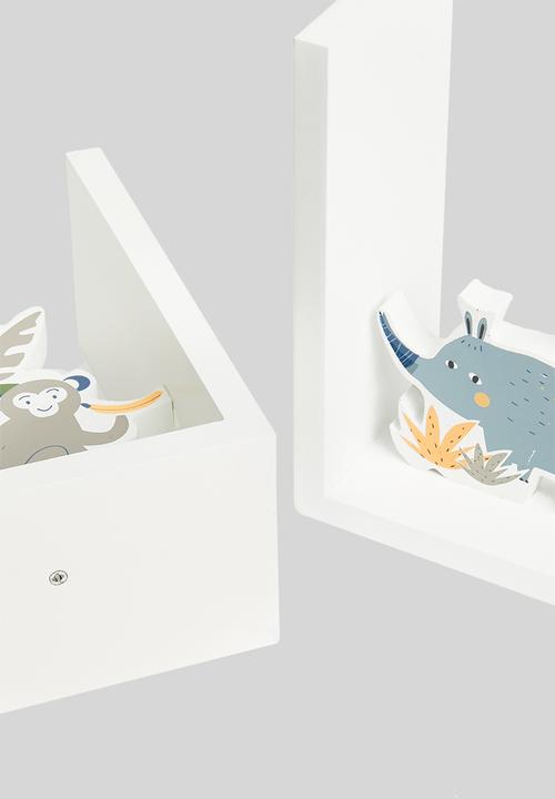 H&S - Jungle bookend set