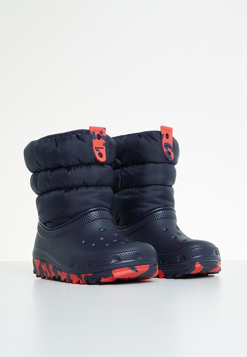Crocs - Classic neo puff boot t - navy