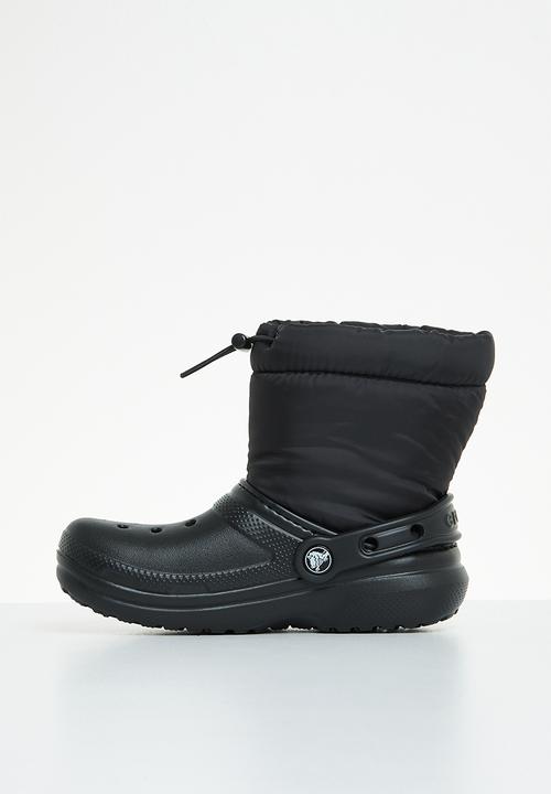 Crocs - Classic lined neo puff boot k - black