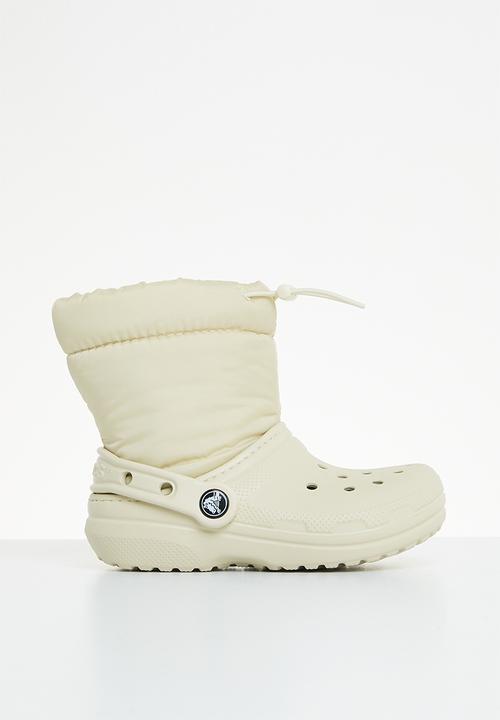 Crocs - Classic lined neo puff boot k - bone