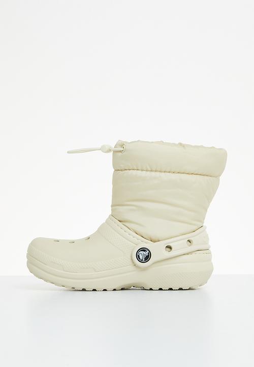Crocs - Classic lined neo puff boot k - bone