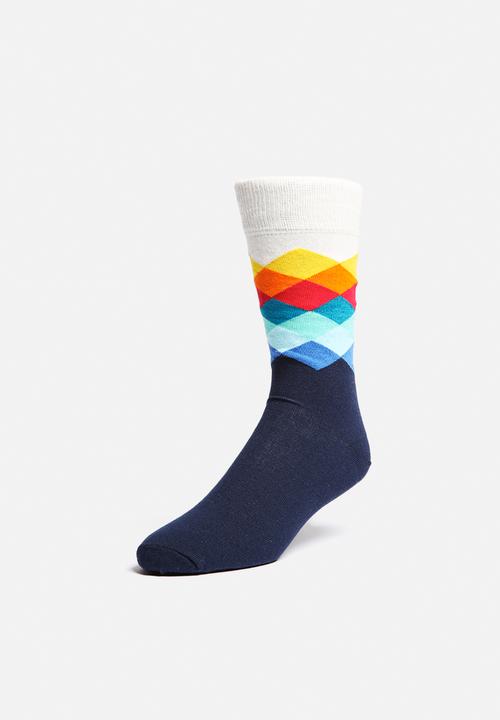 Happy Socks - Faded Diamond