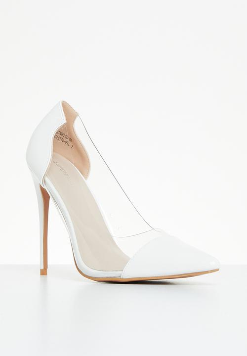 Superbalist - Katniss court stiletto heel - white