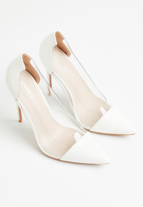 Superbalist - Katniss court stiletto heel - white
