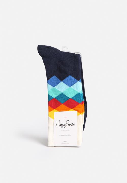 Happy Socks - Faded Diamond