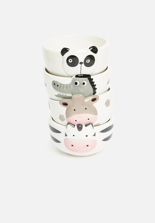 H&S - Anibowl set of 4 - multi