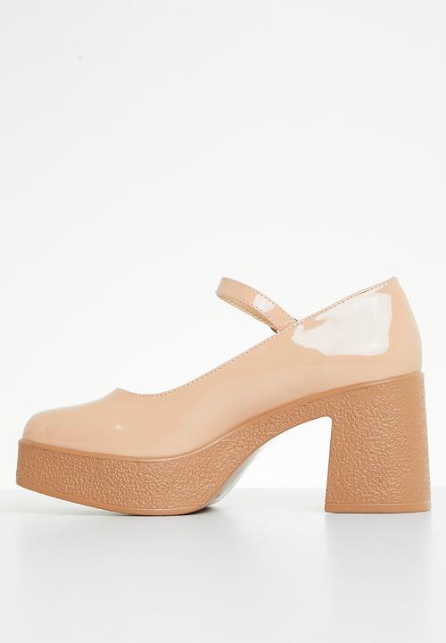 Superbalist - Felicity ankle strap block heel - blush