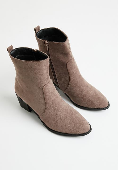 Superbalist - Afia ankle boot - taupe
