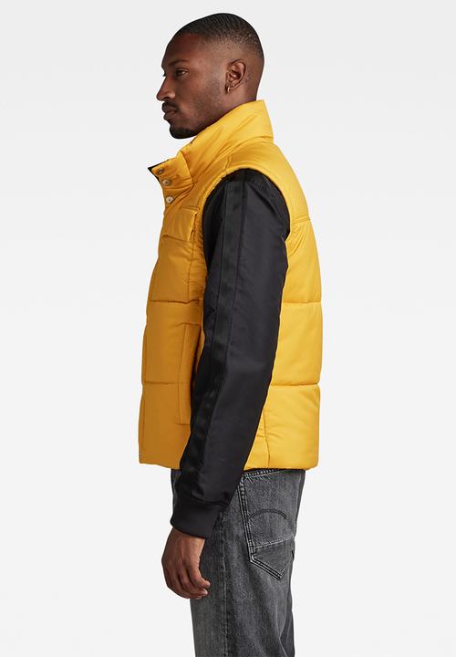 G-STAR - Foundation pdd vest - dull yellow