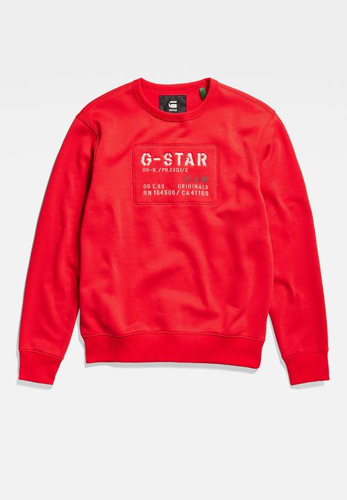 G-STAR - Originals r sw - acid red