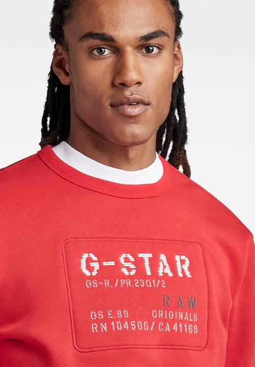 G-STAR - Originals r sw - acid red