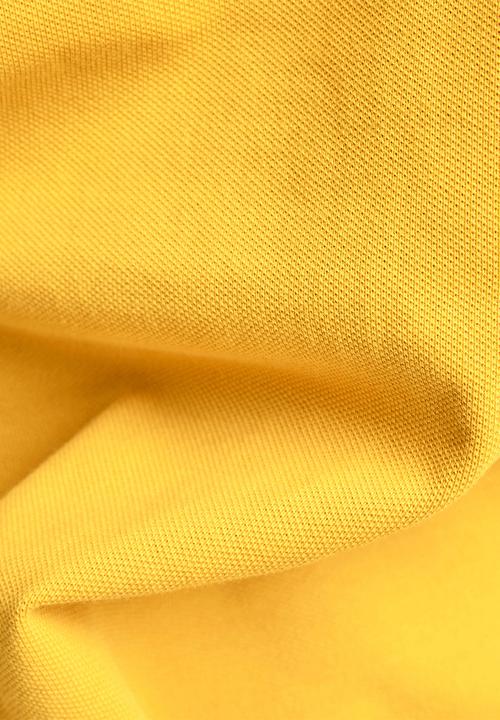G-STAR - Dunda slim stripe polo short sleeve - dull yellow