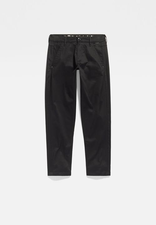 G-STAR - Kate boyfriend chino - dark black