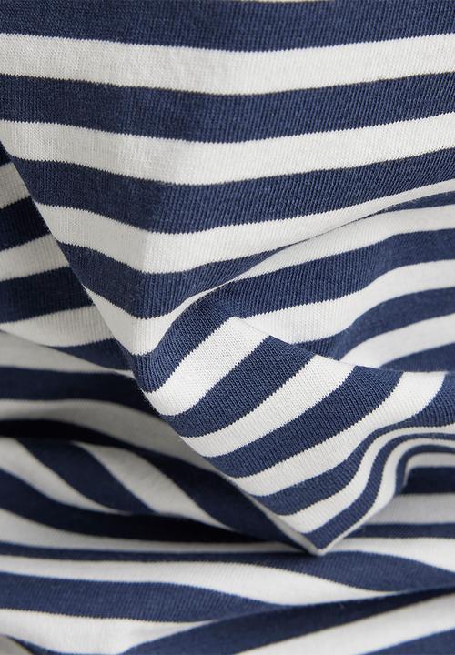 G-STAR - Eyben stripe slim v t wmn s\s - sartho blue/milk stripe