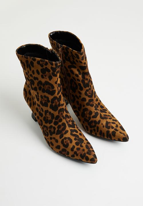 Superbalist - Ebele ankle boot - leopard
