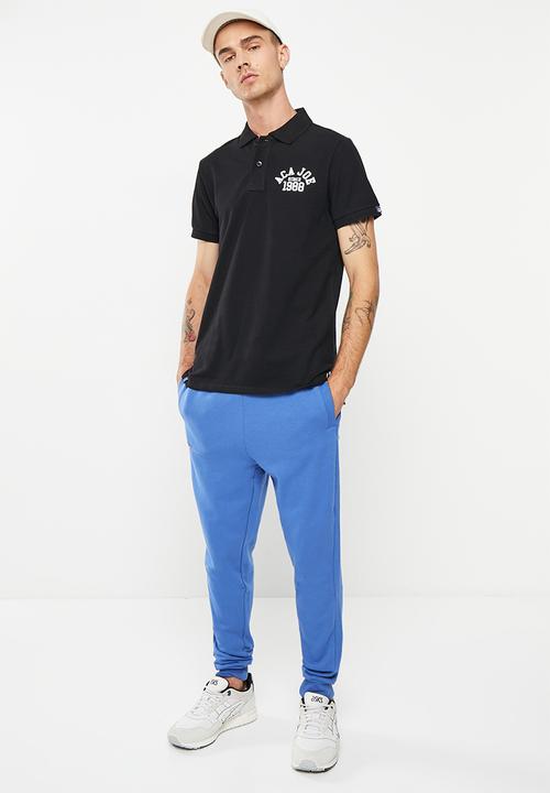 Aca Joe - Mens aca joe small logo jogger - cobalt