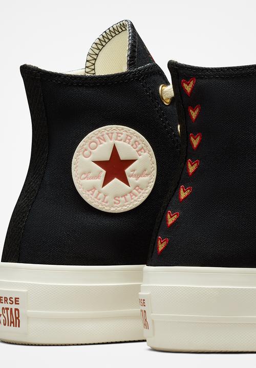 Converse - Chuck taylor all star lift - black/egret/back ally brick