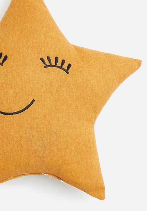 H&S - Star cushion - orange