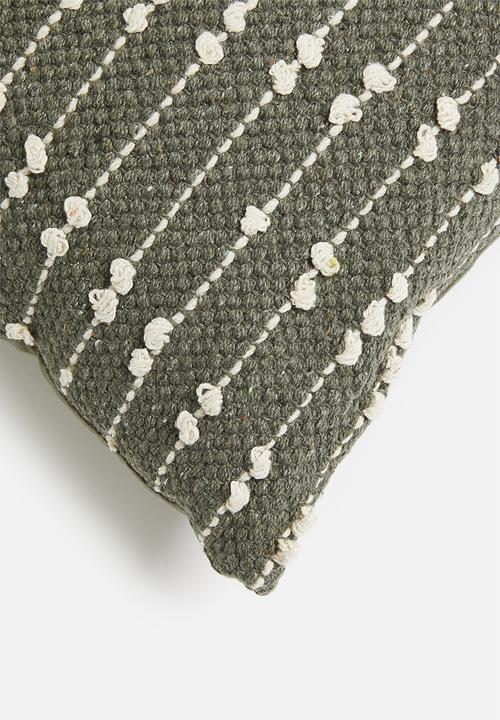 H&S - Simmy cushion- charcoal