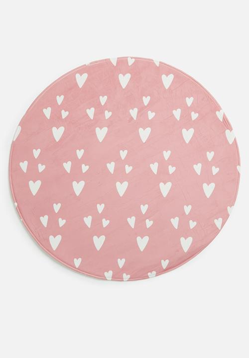 H&S - Round rug - hearts