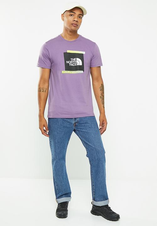 The North Face - Es graphic s/s tee - eu - lunar slate 