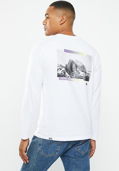 The North Face - Es graphic l/s tee - eu - tnf white 