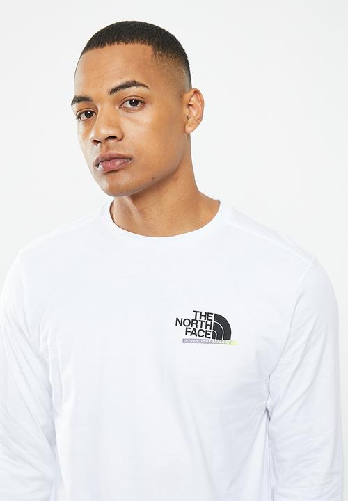 The North Face - Es graphic l/s tee - eu - tnf white 